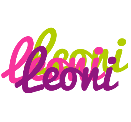 Leoni flowers logo