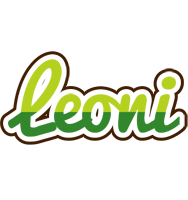 Leoni golfing logo