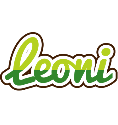 Leoni golfing logo
