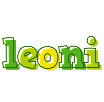 Leoni juice logo