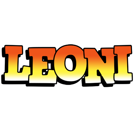 Leoni sunset logo