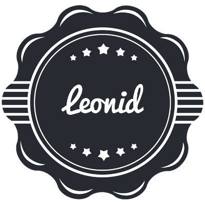 Leonid badge logo