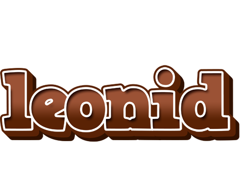 Leonid brownie logo