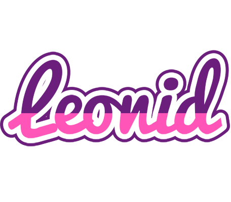 Leonid cheerful logo