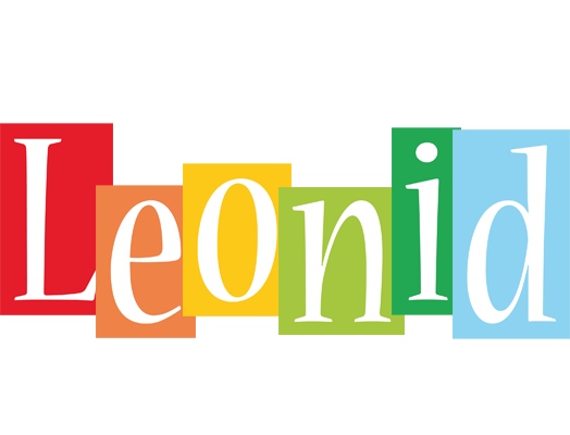 Leonid colors logo