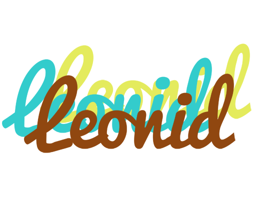 Leonid cupcake logo