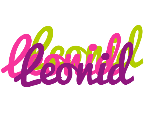Leonid flowers logo