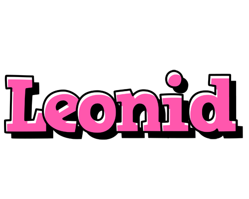 Leonid girlish logo