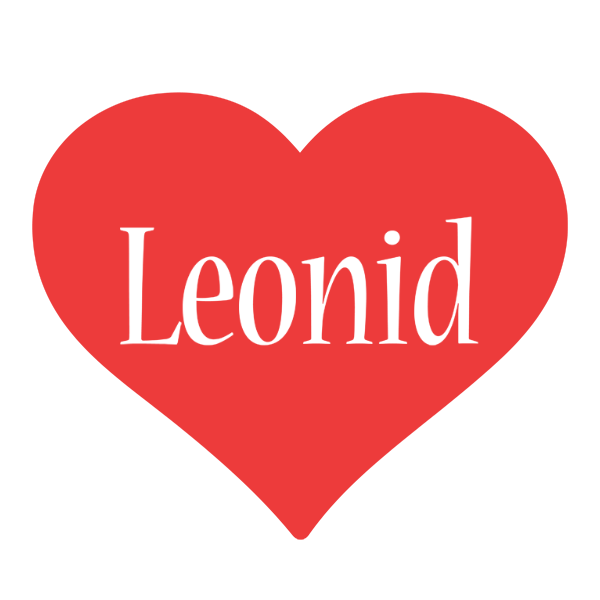 Leonid love logo