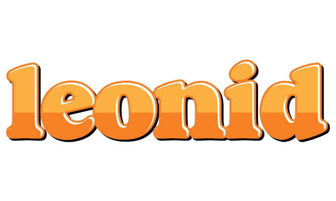 Leonid orange logo