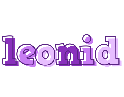 Leonid sensual logo