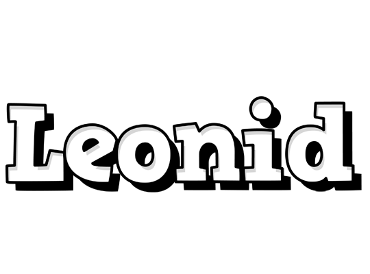 Leonid snowing logo