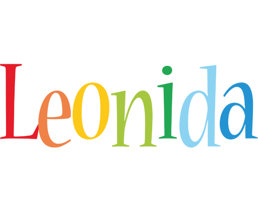 Leonida birthday logo