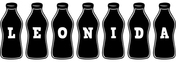 Leonida bottle logo