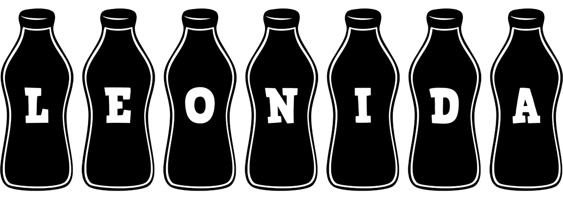 Leonida bottle logo