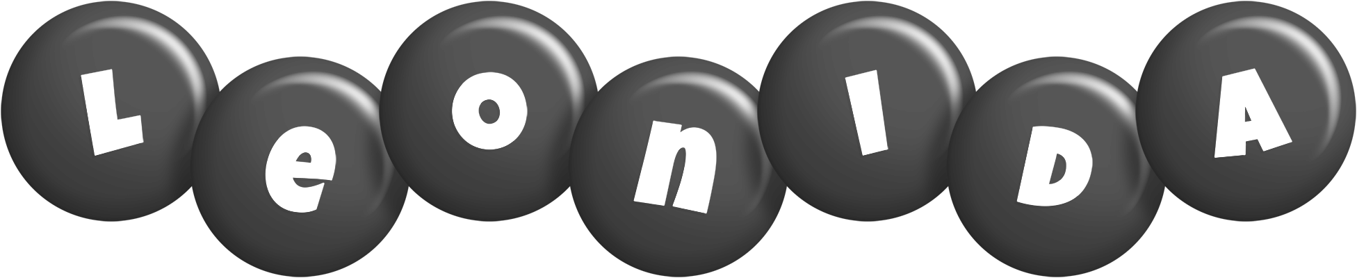 Leonida candy-black logo