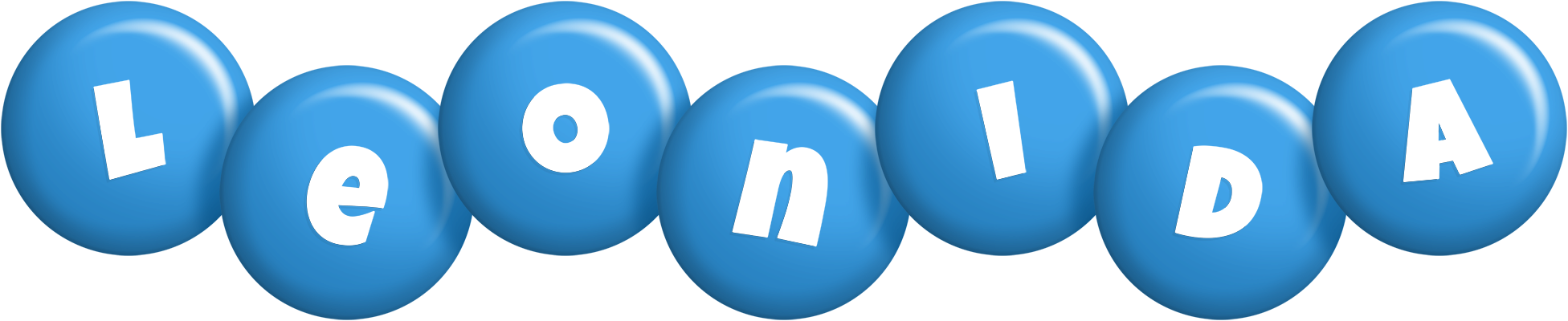 Leonida candy-blue logo