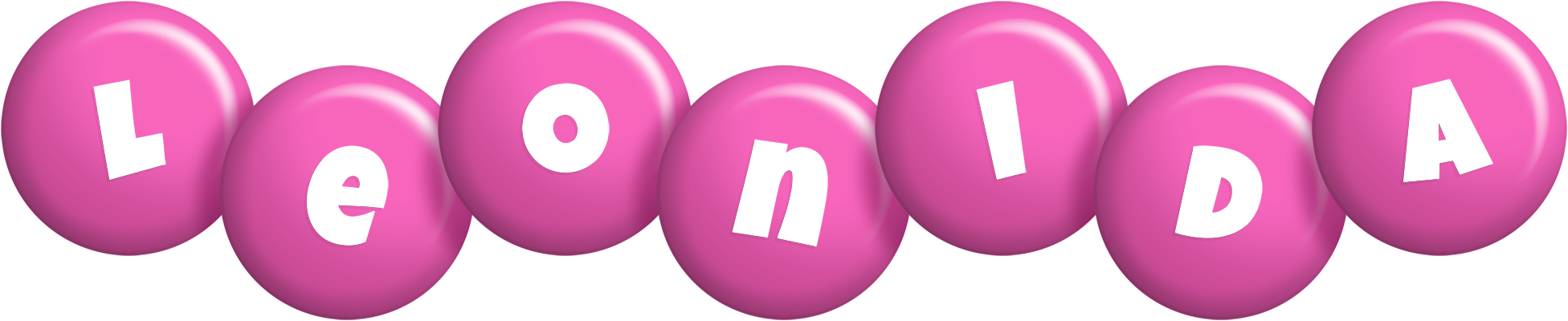 Leonida candy-pink logo