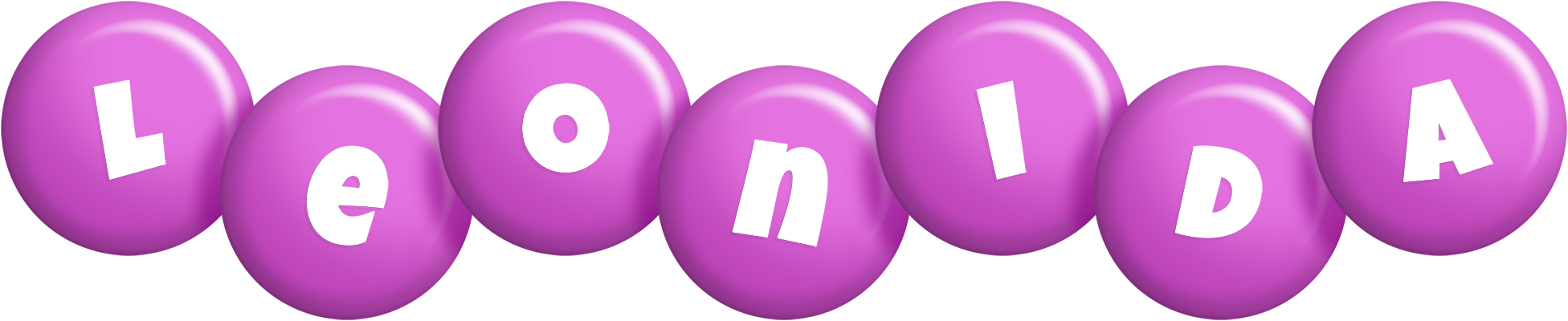 Leonida candy-purple logo