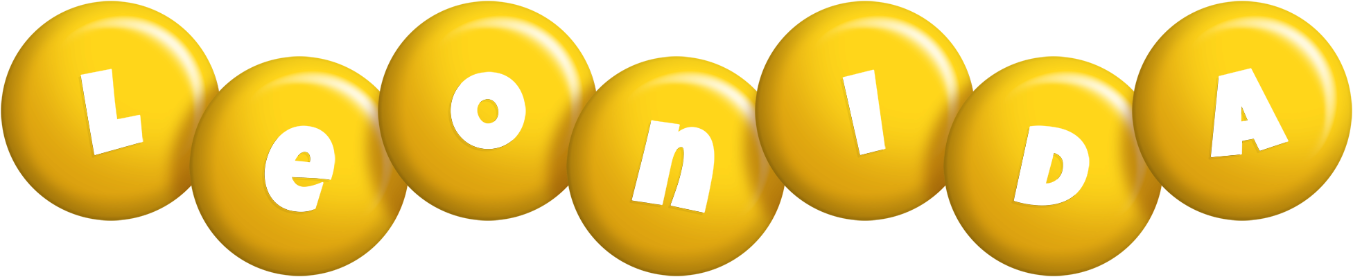 Leonida candy-yellow logo