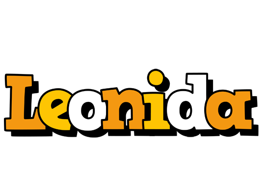 Leonida cartoon logo
