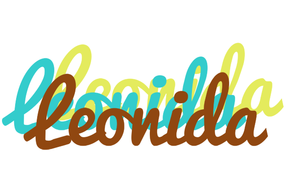 Leonida cupcake logo