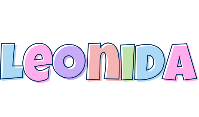 Leonida pastel logo