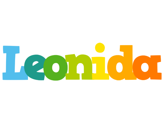 Leonida rainbows logo