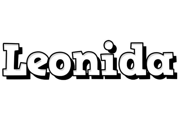 Leonida snowing logo