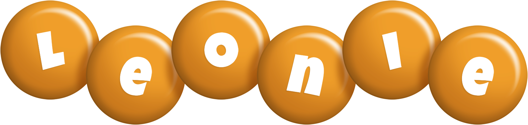 Leonie candy-orange logo