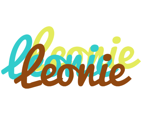Leonie cupcake logo