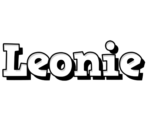 Leonie snowing logo