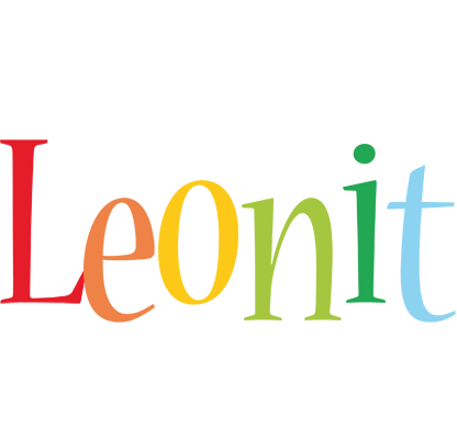 Leonit birthday logo