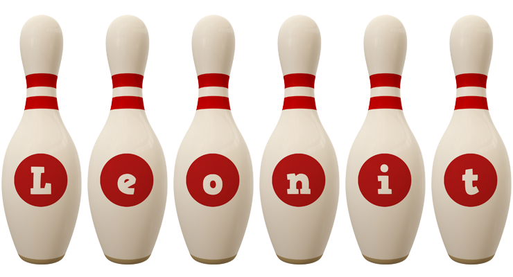 Leonit bowling-pin logo