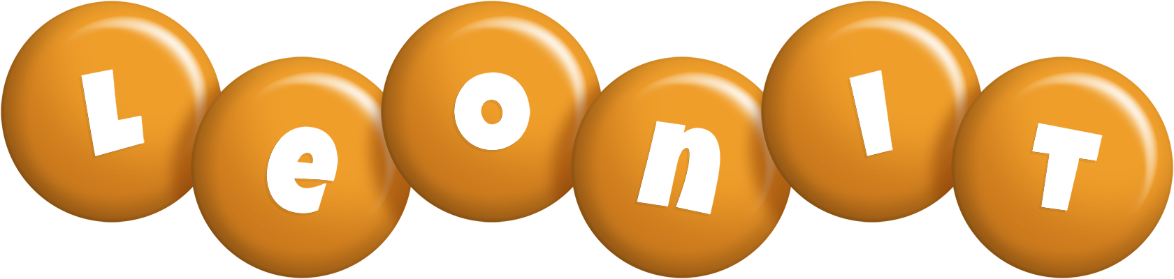 Leonit candy-orange logo