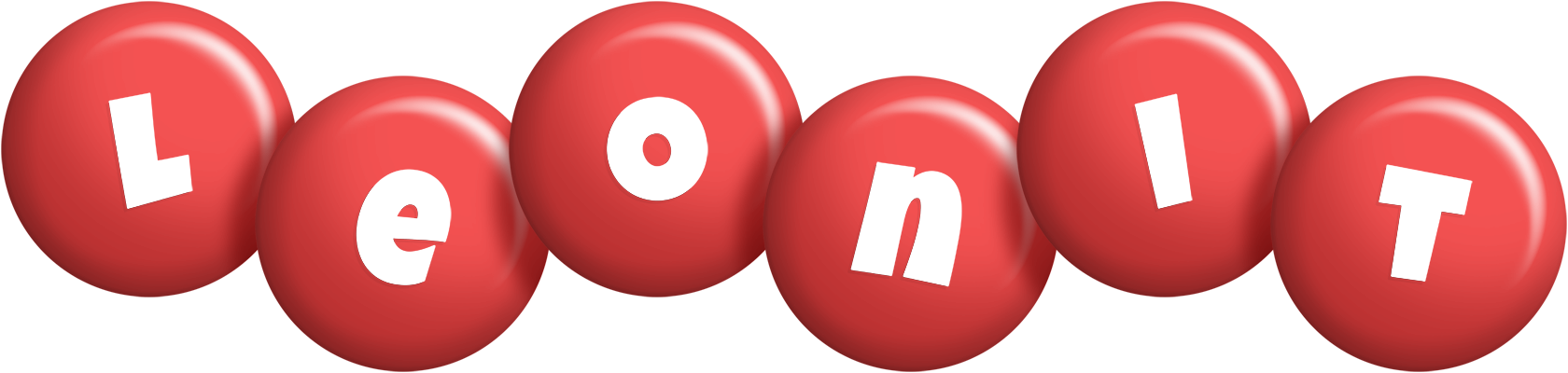 Leonit candy-red logo