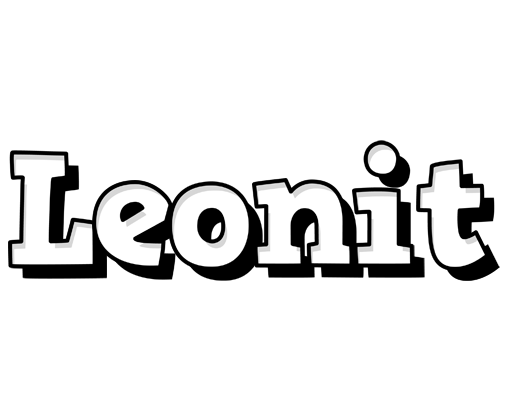 Leonit snowing logo