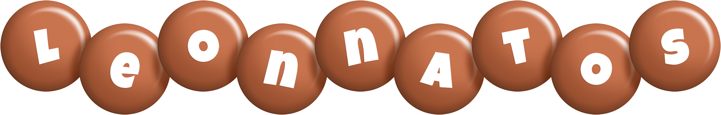 Leonnatos candy-brown logo