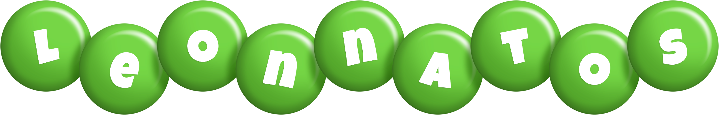 Leonnatos candy-green logo