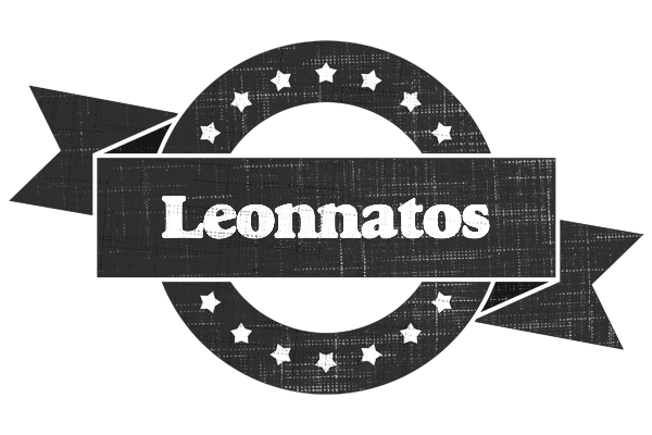 Leonnatos grunge logo