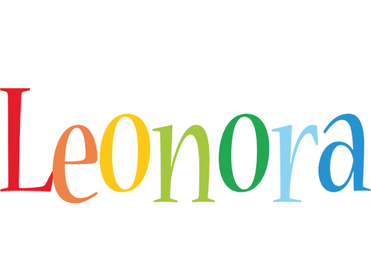 Leonora birthday logo