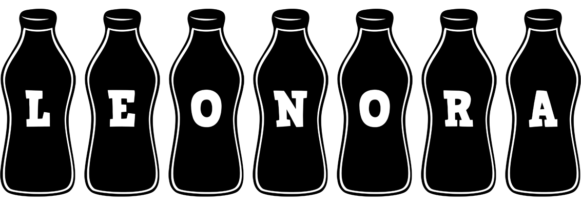 Leonora bottle logo