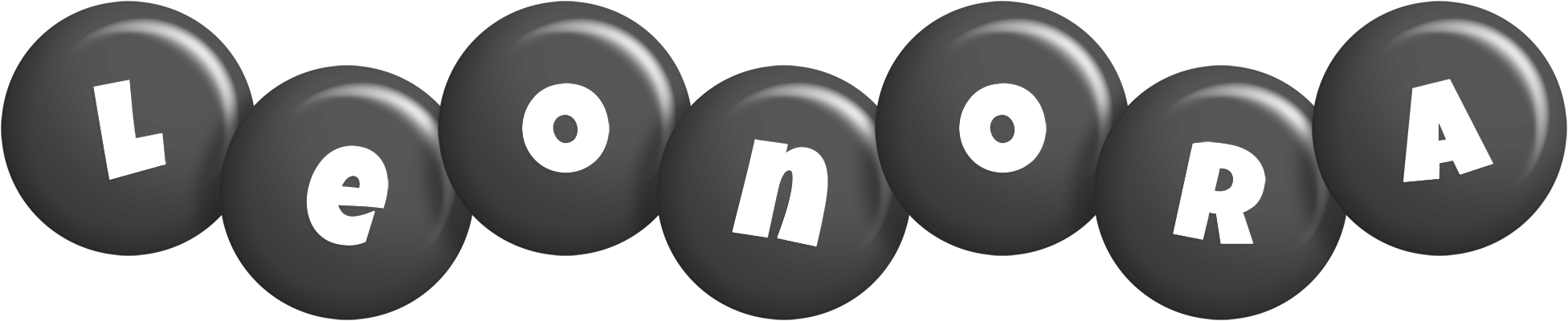 Leonora candy-black logo