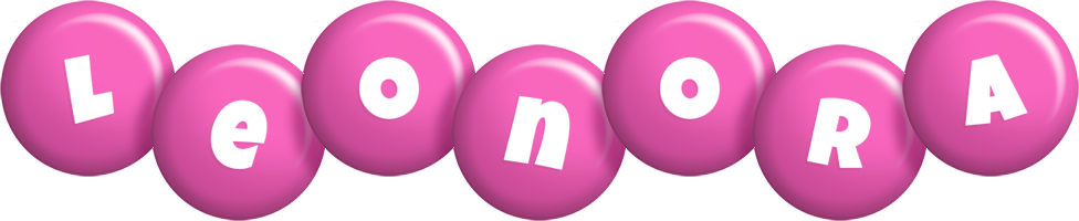 Leonora candy-pink logo