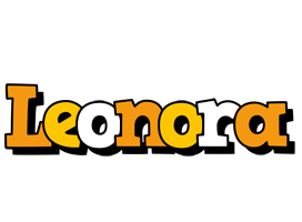 Leonora cartoon logo