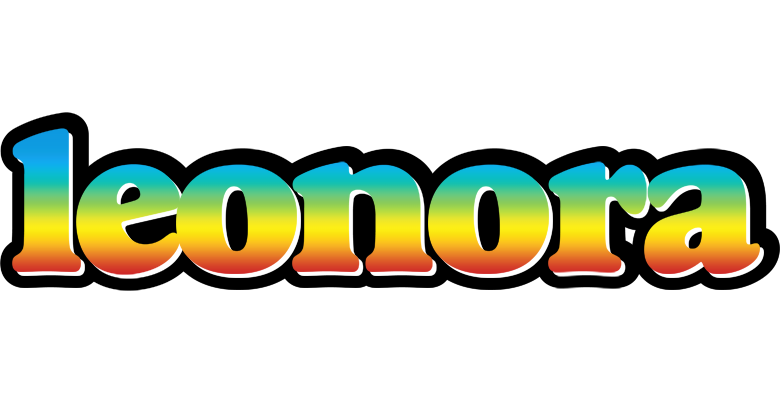 Leonora color logo