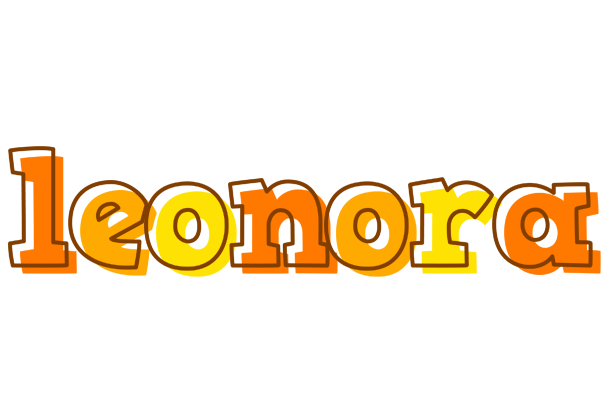 Leonora desert logo