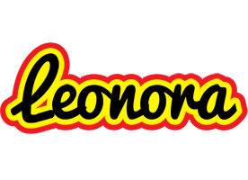 Leonora flaming logo