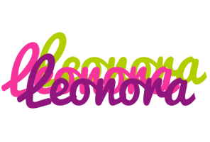 Leonora flowers logo