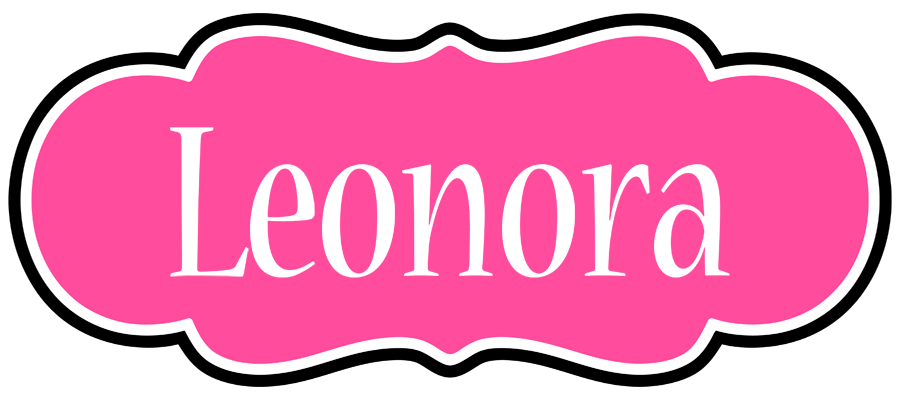 Leonora invitation logo